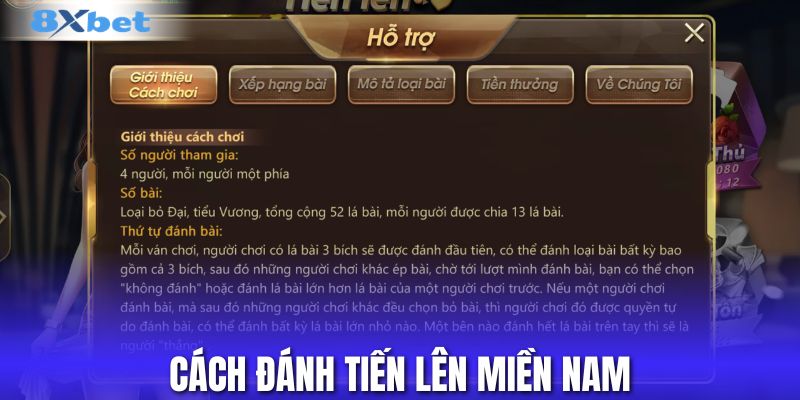 Cách đánh Tiến Lên Miền Nam