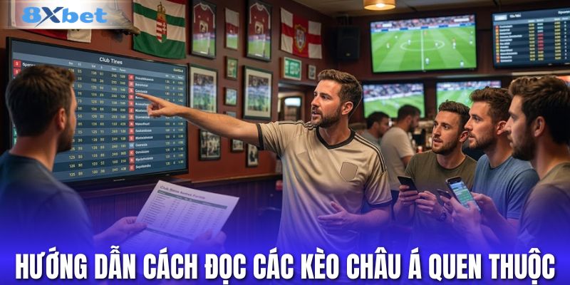 Hướng dẫn cách đọc các kèo châu Á quen thuộc