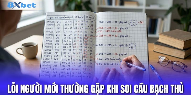 Lỗi người mới thường gặp khi soi cầu bạch thủ