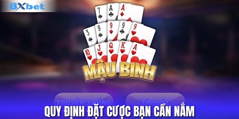 Quy định đặt cược bạn cần nắm