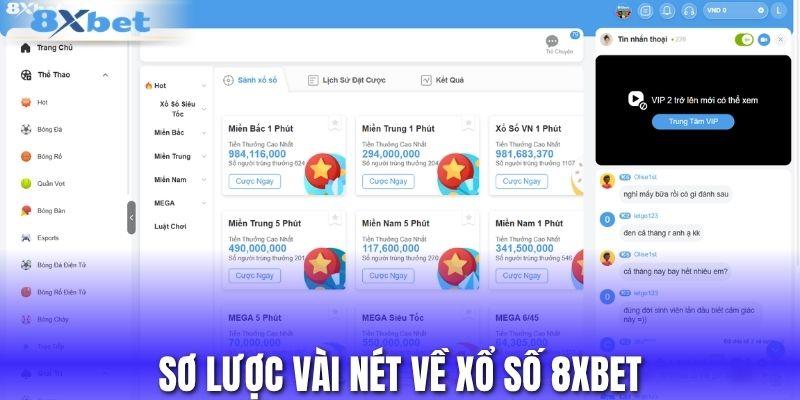 Sơ lược vài nét về xổ số 8XBET